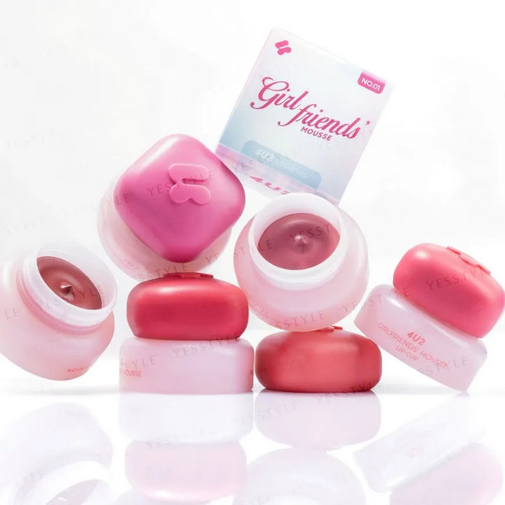 4U2 GIRLFRIENDS' MOUSSE LIP CUP - 5g| فور يو تو مرطب للشفاه -5غرام