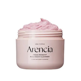 Arencia Fresh Rosehip Rice Mochi Cleanser - 120g | ارنيسيا غسول للوجه بمستخلص ثمرة الورد - 20 غرام