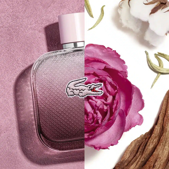Lacoste L.12.12 Rose EDT - 100ml | عطر لاكوست إل 12.12 روز  للنساء 100 مل