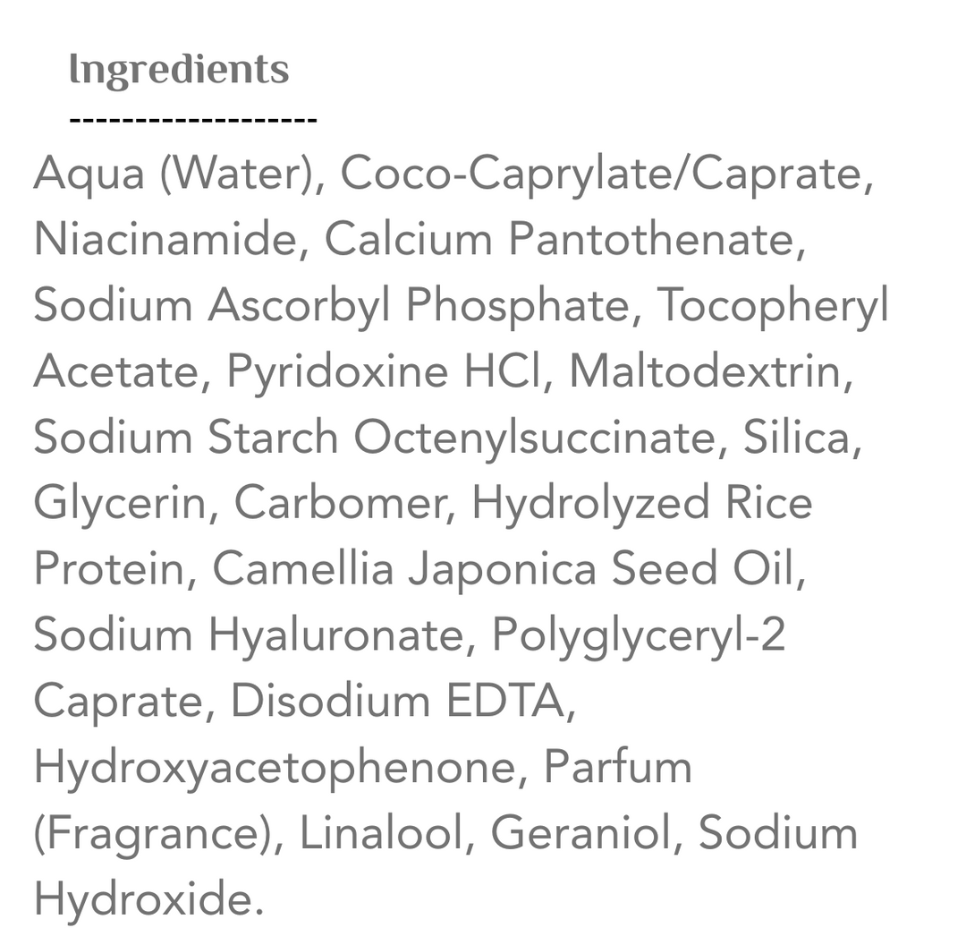 ziaja VITAMIN C.B3 NIACINAMIDE active facial serum | جايا سيروم للوجه فيتامين سي ونياسيناميد