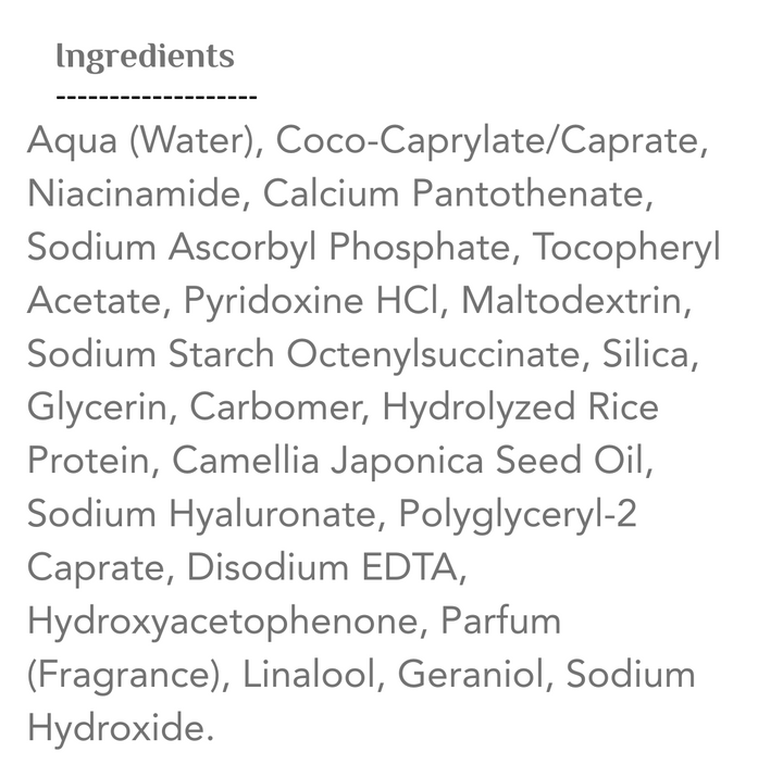 ziaja VITAMIN C.B3 NIACINAMIDE active facial serum | جايا سيروم للوجه فيتامين سي ونياسيناميد