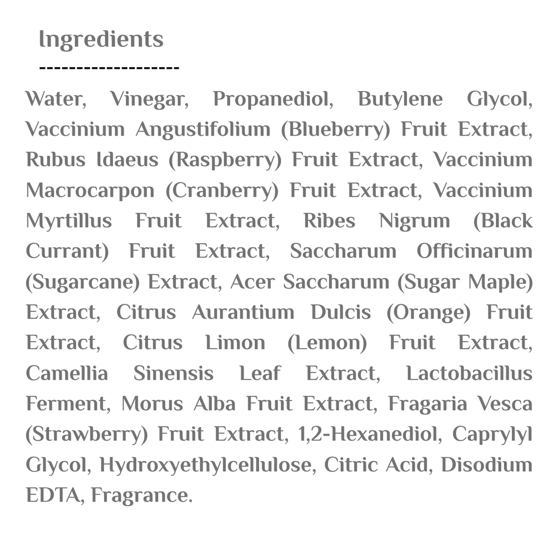 A`pieu Raspberry Scalp Hair Vinegar - 200ml | ابيو تونر خل التفاح للشعر بمستخلص التوت - 200 مل