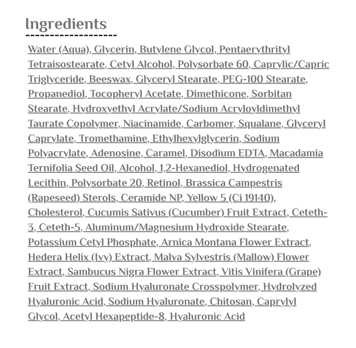 IT’S SKIN Retinoidin Face Cream Btrb Peptide - 100ml | إتس سكين – كريم الريتينويدين مع بيبتيد  للوجه – 100 مل