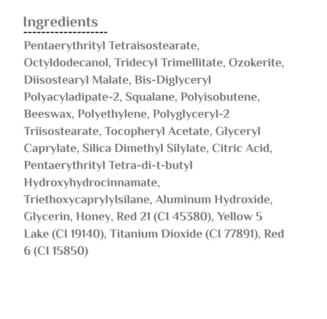 YNM Rainbow Honey Lip Balm - 3.8g | واي ان ام مرطب شفاه رينبو هوني – 3.8غ