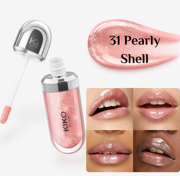 KIKO 3D Hydra Lip Gloss - 6.5ml | كيكو غلوس مرطب للشفاه - 6.5 مل