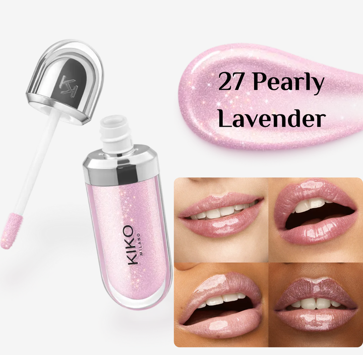 KIKO 3D Hydra Lip Gloss - 6.5ml | كيكو غلوس مرطب للشفاه - 6.5 مل