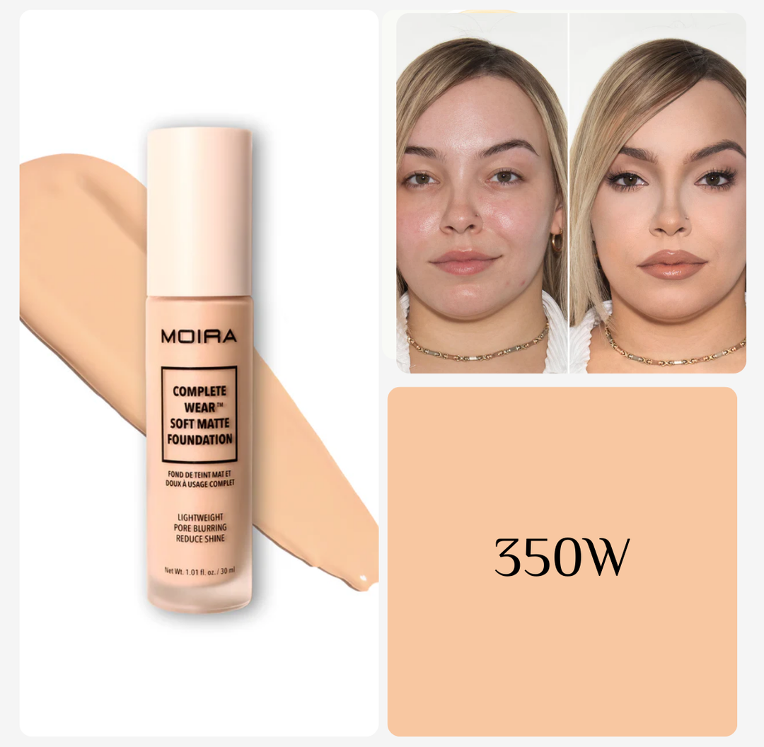 MOIRA Complete Wear Soft Matte Foundation - 30ml | مويرا كريم أساس مات - 30 مل