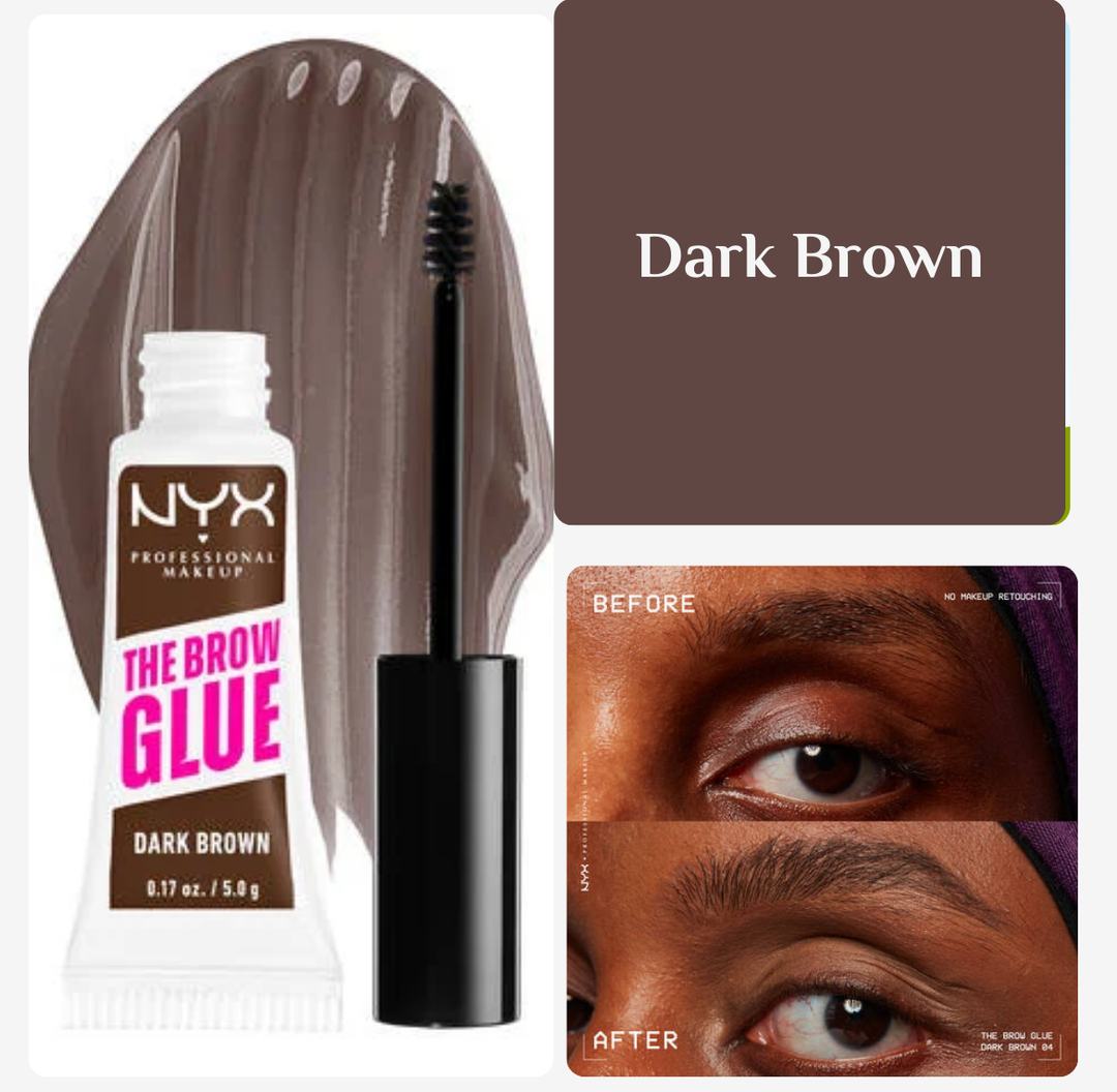 NYX The Brow Glue - 5 g | ان واي اكس جل تصفيف الحواجب - 5 غ