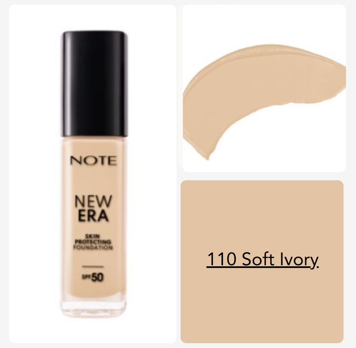 NOTE New Era Skin Protecting Foundation SPF50 - 30ml | نوت كريم أساس - 30 مل