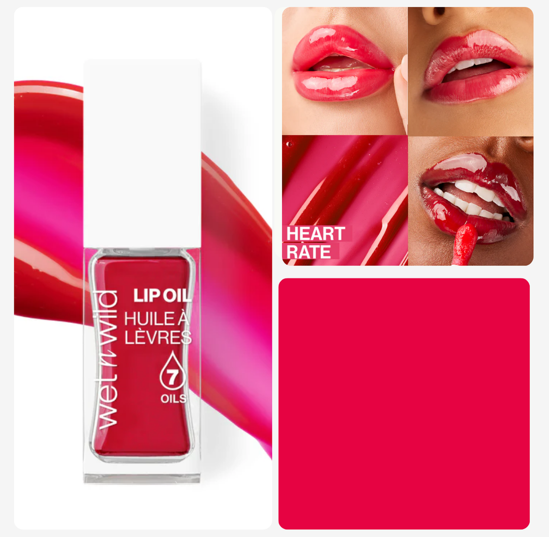 Wet n wild Lip Oil Huile Alevres - 7.11 ml | ويت ان وايلد غلوس للشفاه غني بالزيوت - 7.11 مل