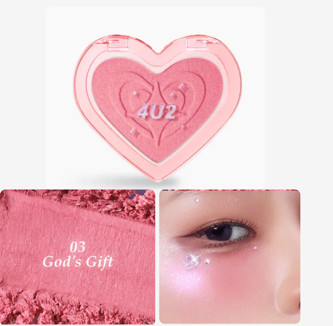 4U2 HEART BLUSH - 3.4g | 4U2 هارت بلش – 3.4 غرام