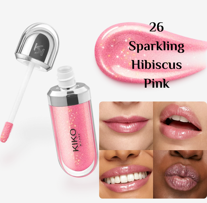 KIKO 3D Hydra Lip Gloss - 6.5ml | كيكو غلوس مرطب للشفاه - 6.5 مل