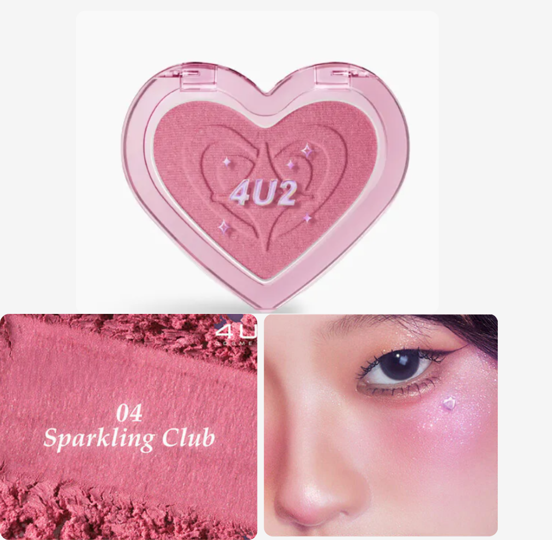 4U2 HEART BLUSH - 3.4g | 4U2 هارت بلش – 3.4 غرام