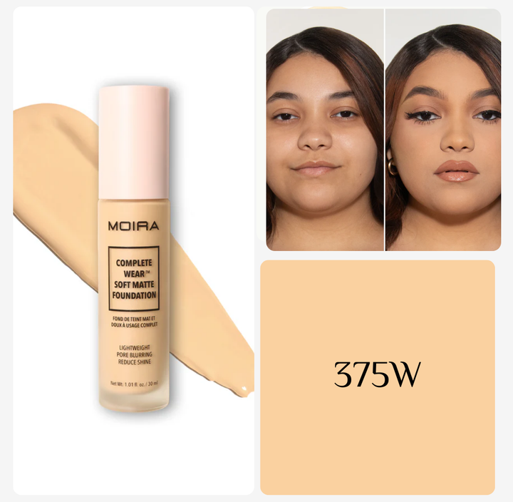 MOIRA Complete Wear Soft Matte Foundation - 30ml | مويرا كريم أساس مات - 30 مل