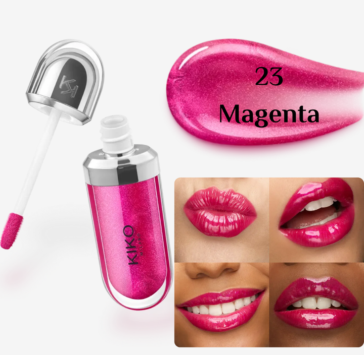 KIKO 3D Hydra Lip Gloss - 6.5ml | كيكو غلوس مرطب للشفاه - 6.5 مل
