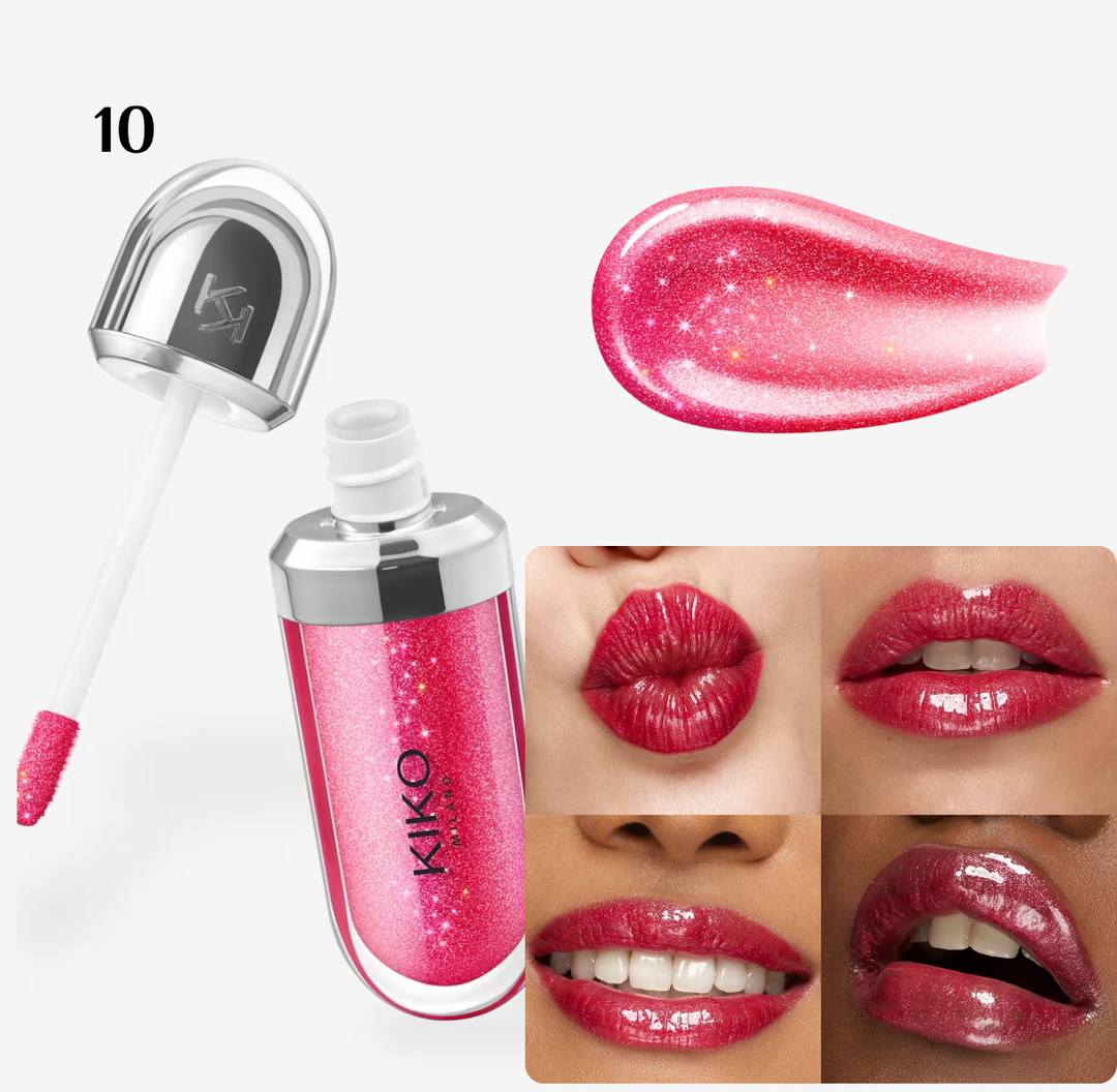 KIKO 3D Hydra Lip Gloss - 6.5ml | كيكو غلوس مرطب للشفاه - 6.5 مل