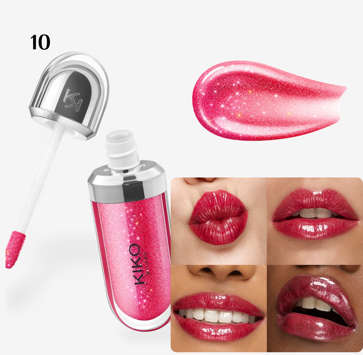 KIKO 3D Hydra Lip Gloss - 6.5ml | كيكو غلوس مرطب للشفاه - 6.5 مل