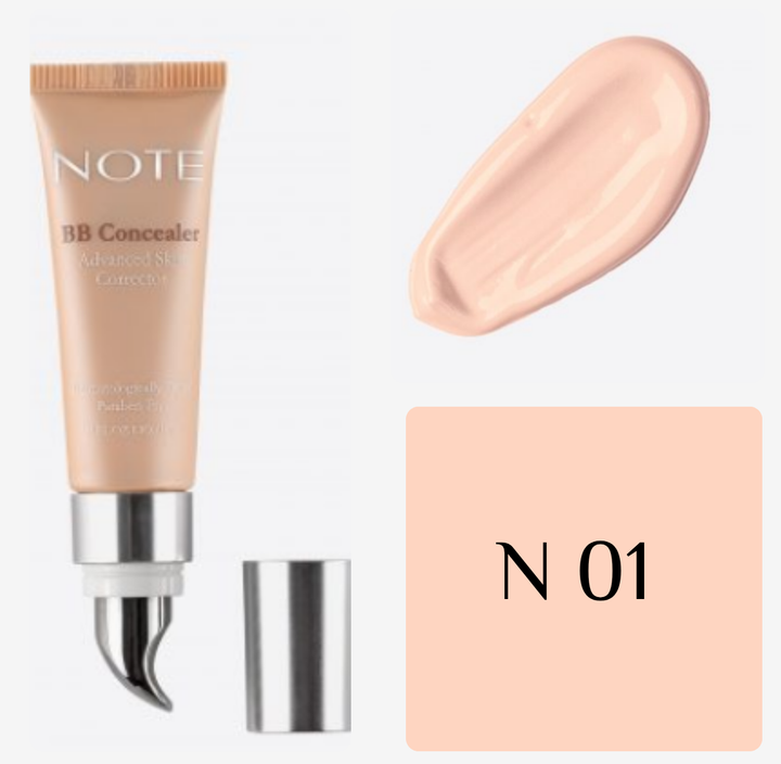 NOTE BB Concealer Advanced Skin Corrector Spf 15 - 10ml | نوت كونسيلر بي بي مصحح للبشرة - 10 مل