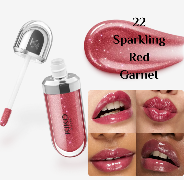 KIKO 3D Hydra Lip Gloss - 6.5ml | كيكو غلوس مرطب للشفاه - 6.5 مل
