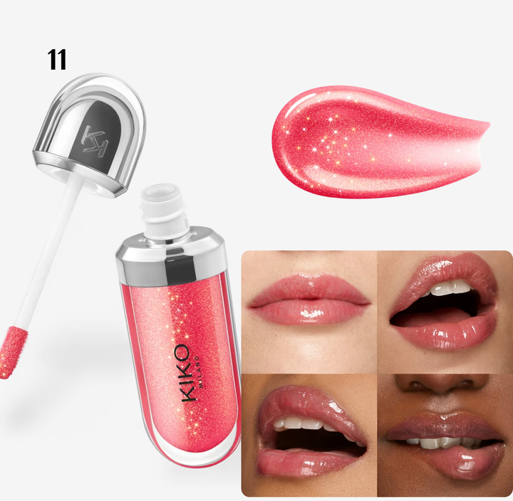 KIKO 3D Hydra Lip Gloss - 6.5ml | كيكو غلوس مرطب للشفاه - 6.5 مل