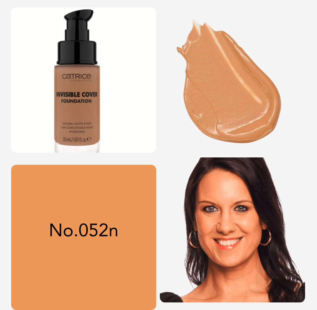 Catrice Invisible Cover Foundation - 30ml | كاتريس كريم أساس بتغطية مخفية - 30 مل
