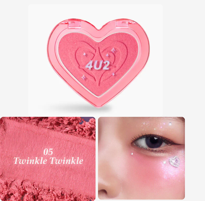 4U2 HEART BLUSH - 3.4g | 4U2 هارت بلش – 3.4 غرام