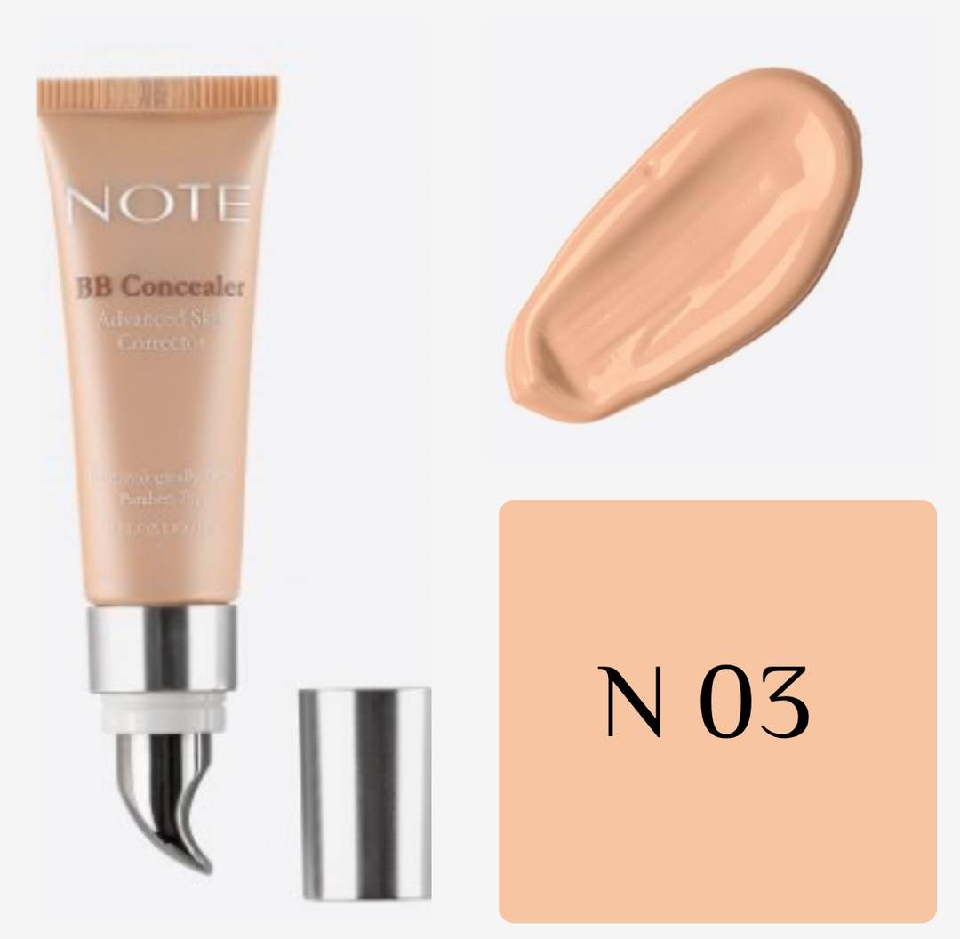 NOTE BB Concealer Advanced Skin Corrector Spf 15 - 10ml | نوت كونسيلر بي بي مصحح للبشرة - 10 مل