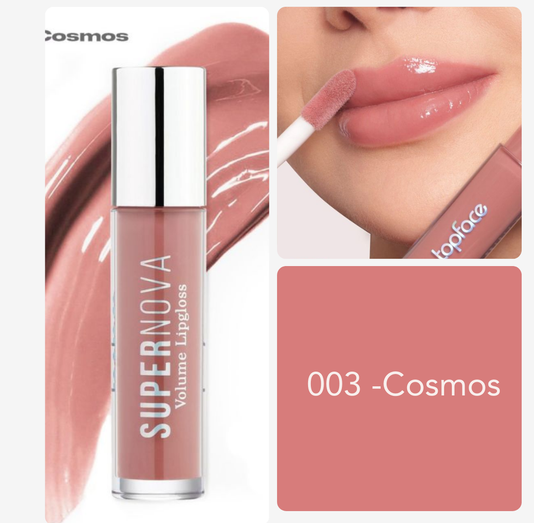 Top Face Lipgloss Volume Supernova - 4ml | توب فيس سوبرنوفا ڤوليوم غلوس للشفاه - 4 مل