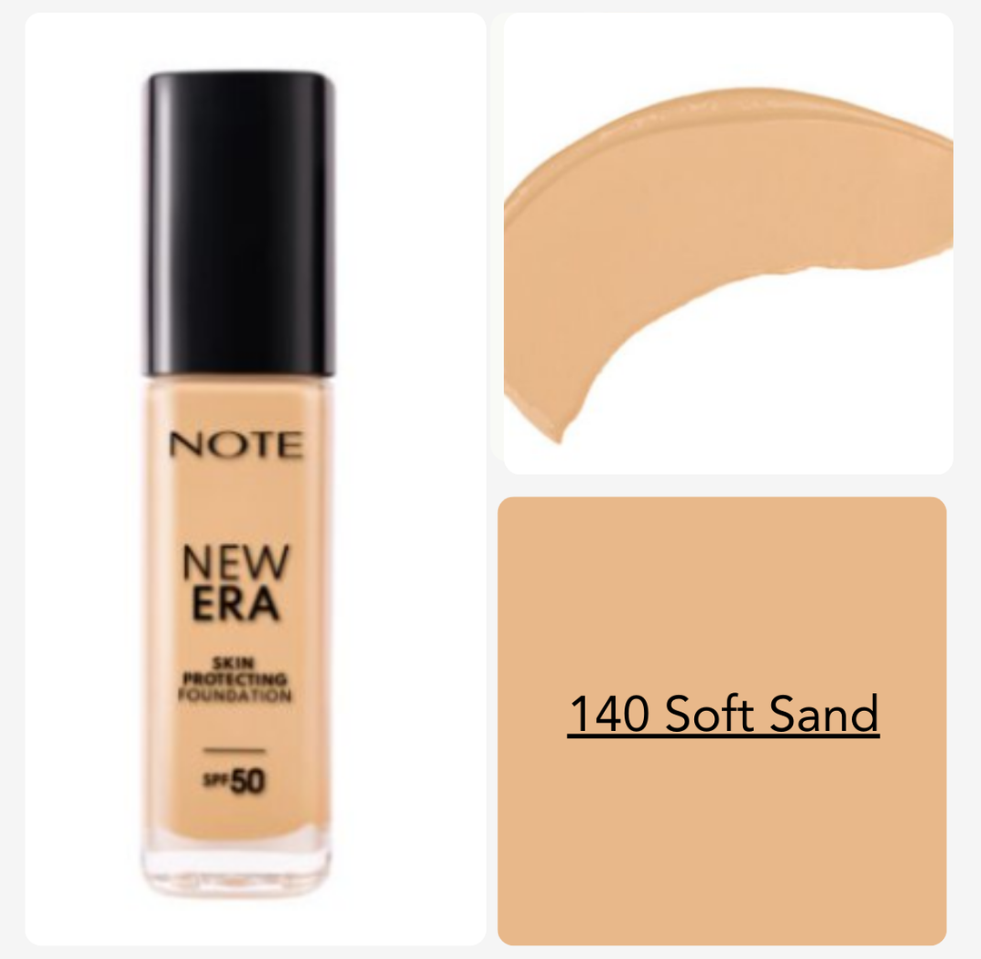 NOTE New Era Skin Protecting Foundation SPF50 - 30ml | نوت كريم أساس - 30 مل