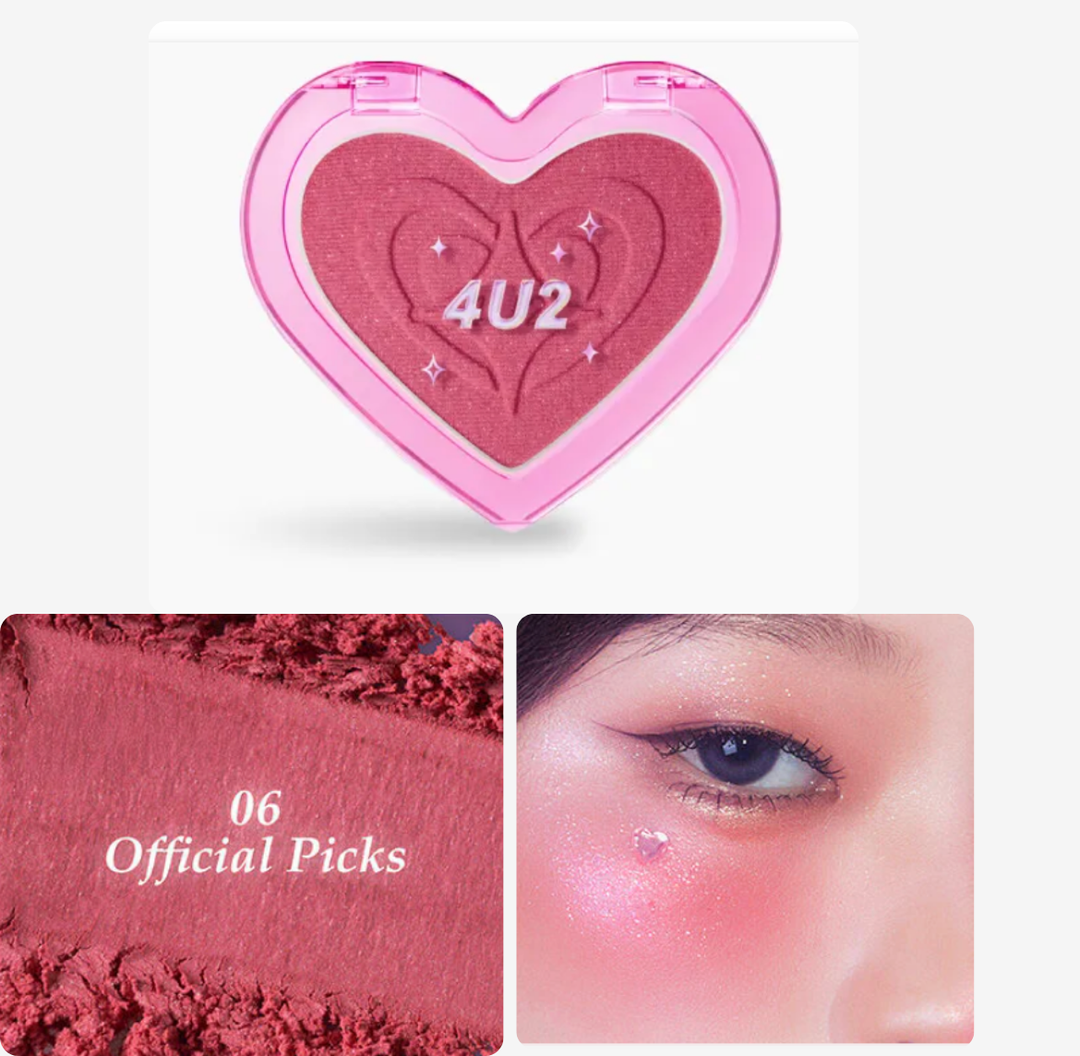 4U2 HEART BLUSH - 3.4g | 4U2 هارت بلش – 3.4 غرام