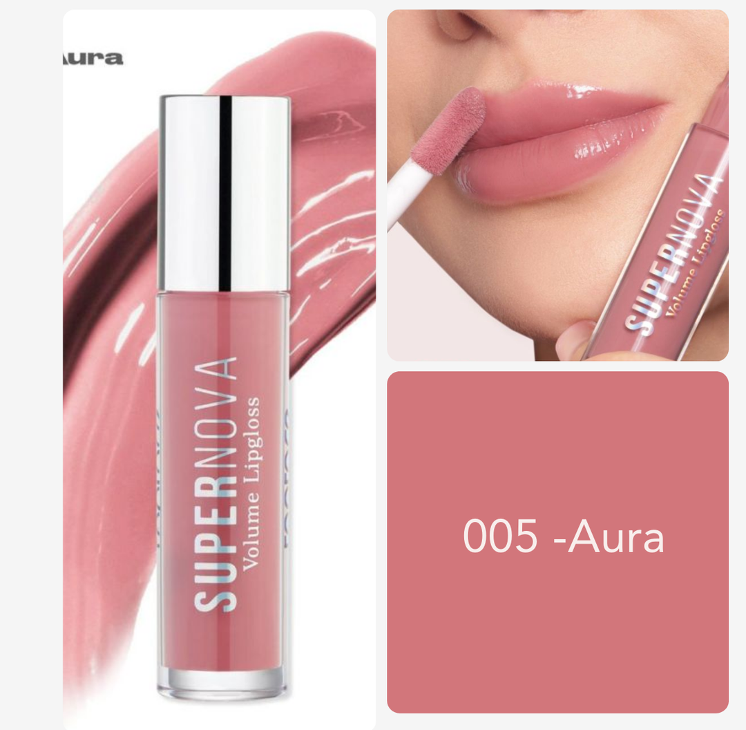 Top Face Lipgloss Volume Supernova - 4ml | توب فيس سوبرنوفا ڤوليوم غلوس للشفاه - 4 مل