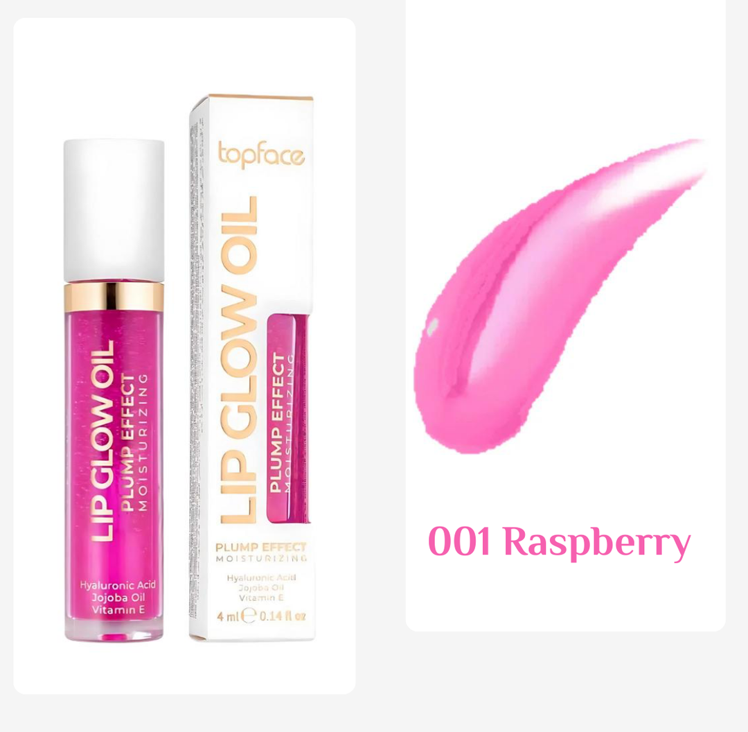Topface Lip Glow Oil - 4 ml | زيت شفاه مرطب ولامع من توبفيس – 4 مل