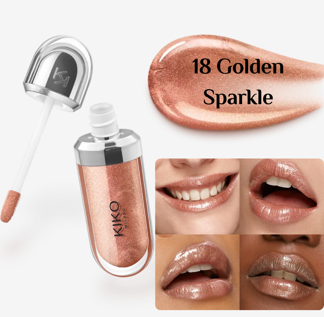 KIKO 3D Hydra Lip Gloss - 6.5ml | كيكو غلوس مرطب للشفاه - 6.5 مل