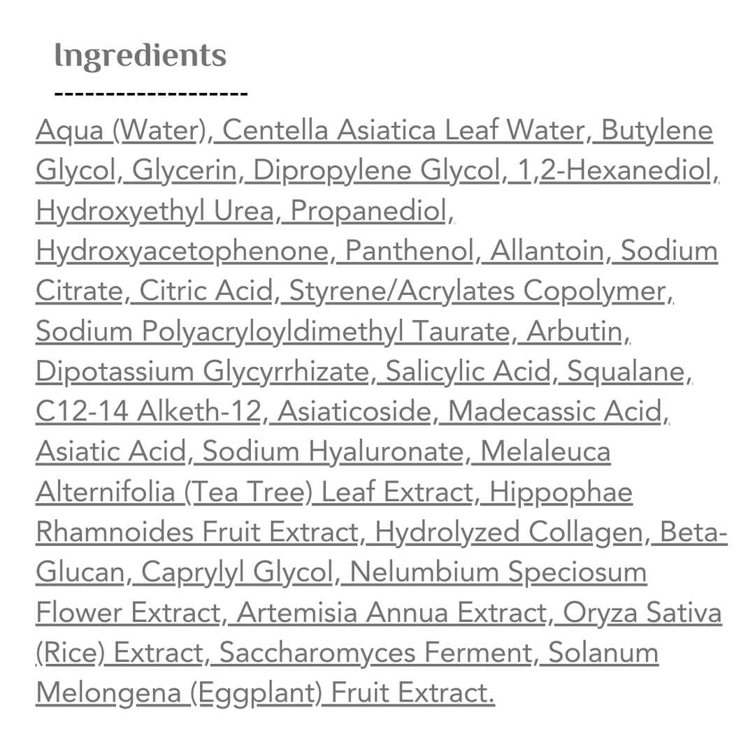 APLB Salicylic Acid Bha Arbutin Mist Essence - 105ml