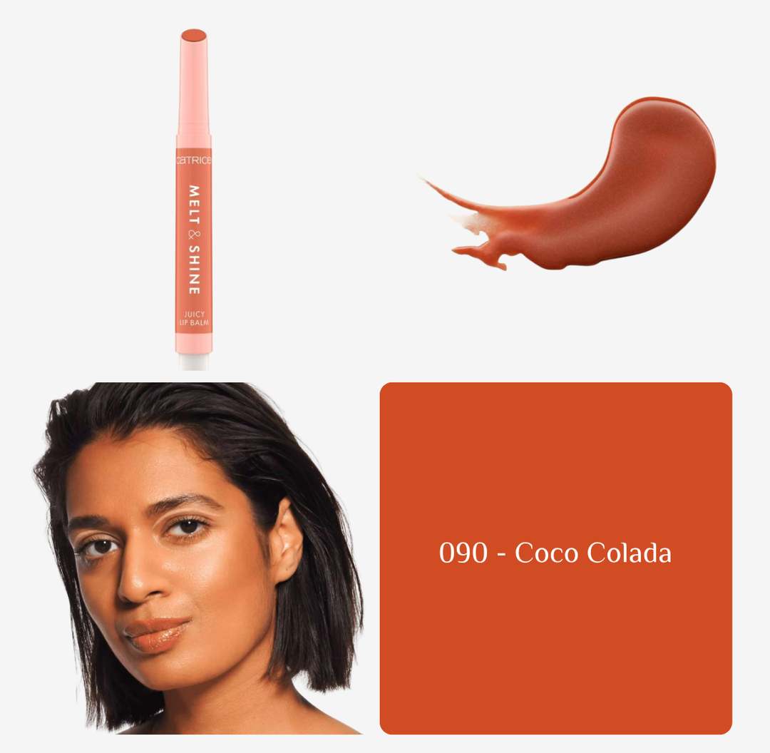 Catrice Melt & Shine Juicy Lip Balm - 1.3g | كاتريس مرطب شفاه مع لون - 1.3 غرام