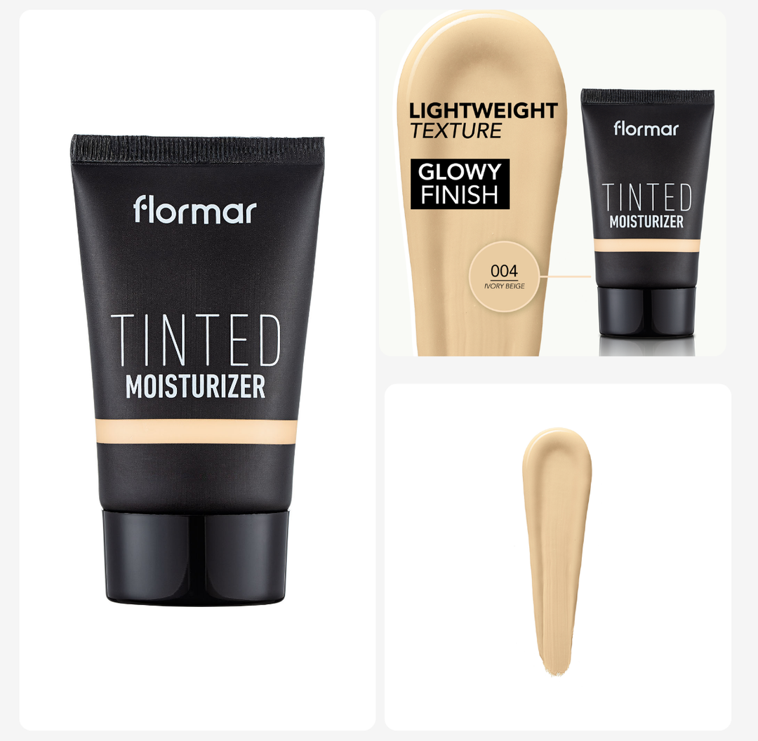 Flormar Tinted Moisturizer Even-toned & Radiant Tinted Moisturizer - 30ml | فلورمار مرطب مع لون لتوحيد لون البشرة - 30 مل