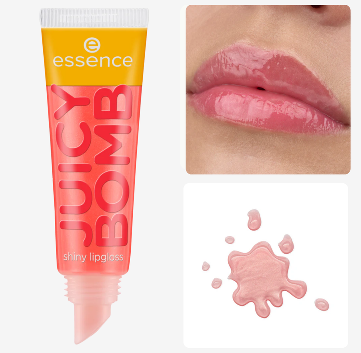 Essence Lip gloss Juicy Bomb | ايسنس غلوس للشفاه
