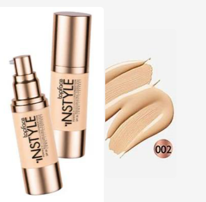 Topface Instyle Perfect Coverage Foundation - 30ml | توب فيس كريم اساس إنستايل للتغطية المثالية – 30 مل