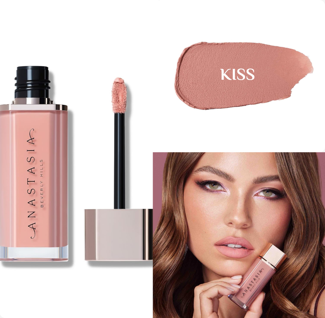 Anastasia Beverly Hills Lip Velvet Liquid Lipstick - 3.5g | أنستازيا بيڤرلي هيلز – أحمر شفاه سائل بلِب فيلفت – 3.5 غرام