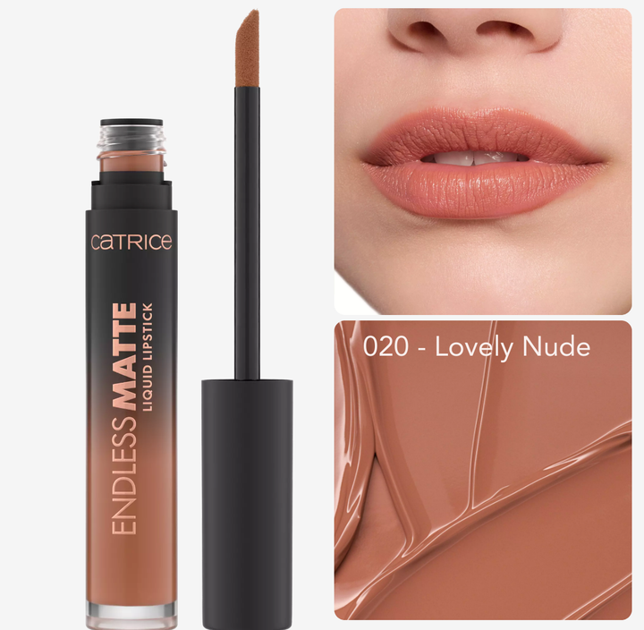 Catrice Endless Matte Liquid Lipstick - 4.5 ml | أحمر شفاه سائل كاتريس إندلس مات– 4.5 مل