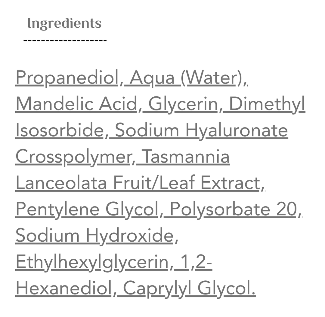 The Ordinary Mandelic Acid 10% + Ha - 30ml | ذا اورديناري سيروم المانديليك اسيد - 30 مل