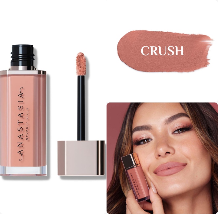 Anastasia Beverly Hills Lip Velvet Liquid Lipstick - 3.5g | أنستازيا بيڤرلي هيلز – أحمر شفاه سائل بلِب فيلفت – 3.5 غرام