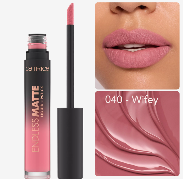 Catrice Endless Matte Liquid Lipstick - 4.5 ml | أحمر شفاه سائل كاتريس إندلس مات– 4.5 مل
