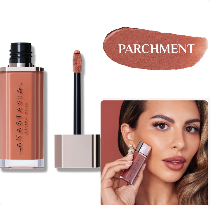 Anastasia Beverly Hills Lip Velvet Liquid Lipstick - 3.5g | أنستازيا بيڤرلي هيلز – أحمر شفاه سائل بلِب فيلفت – 3.5 غرام