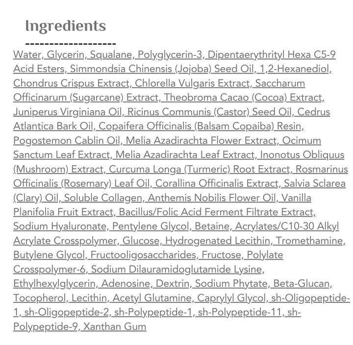 KAINE Chaga Collagen Charging Serum - 30ml | كاين سيروم للوجه بالكولاجين - 30 مل