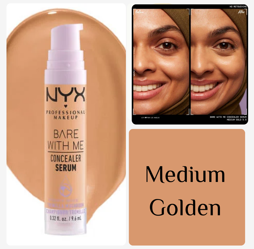 NYX Bare With Me Concealer Serum - 9.6ml | ان واي اكس كونسيلر سيروم - 9.6 مل