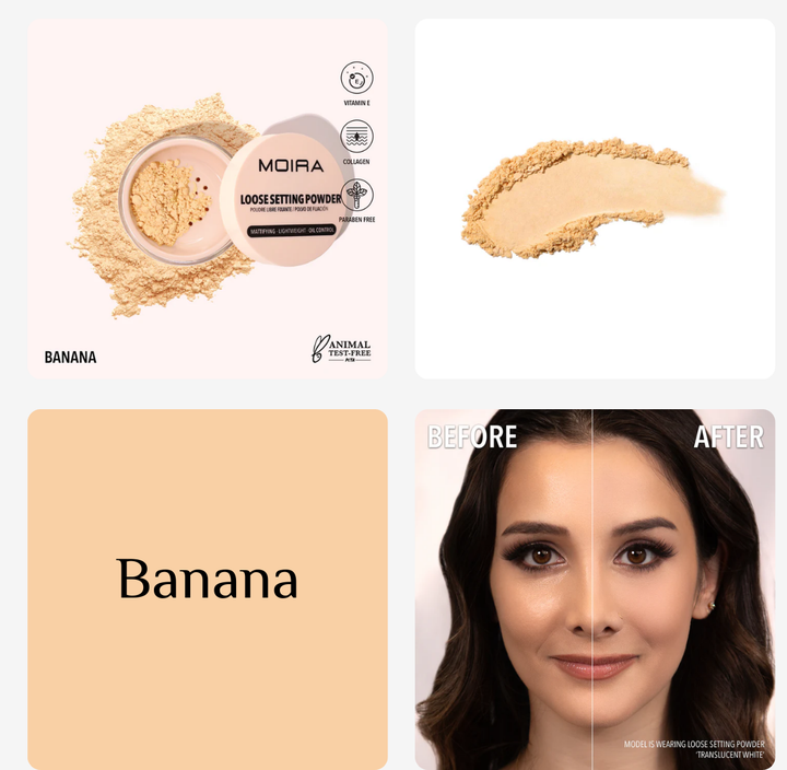 MOIRA Loose Setting Powder - 6 g | مويرا لوس باودر - 6 غ