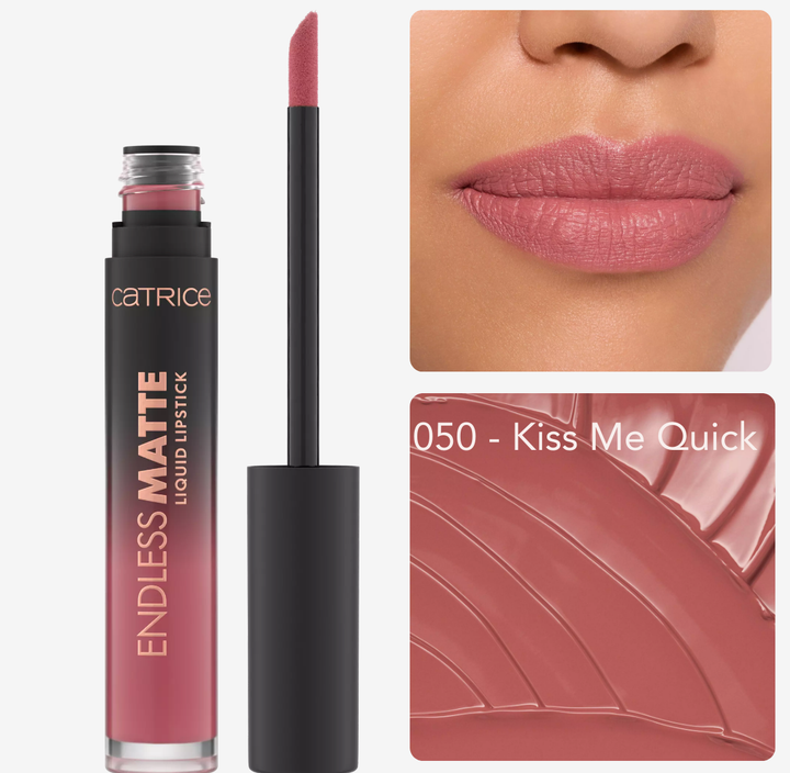 Catrice Endless Matte Liquid Lipstick - 4.5 ml | أحمر شفاه سائل كاتريس إندلس مات– 4.5 مل