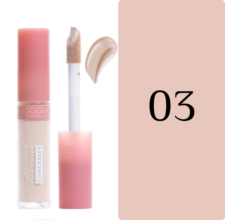 Christine Liquid Concaler Full Cover - 15ml | كريستين كونسيلر سائل - 15 مل