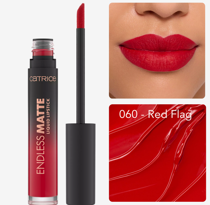 Catrice Endless Matte Liquid Lipstick - 4.5 ml | أحمر شفاه سائل كاتريس إندلس مات– 4.5 مل